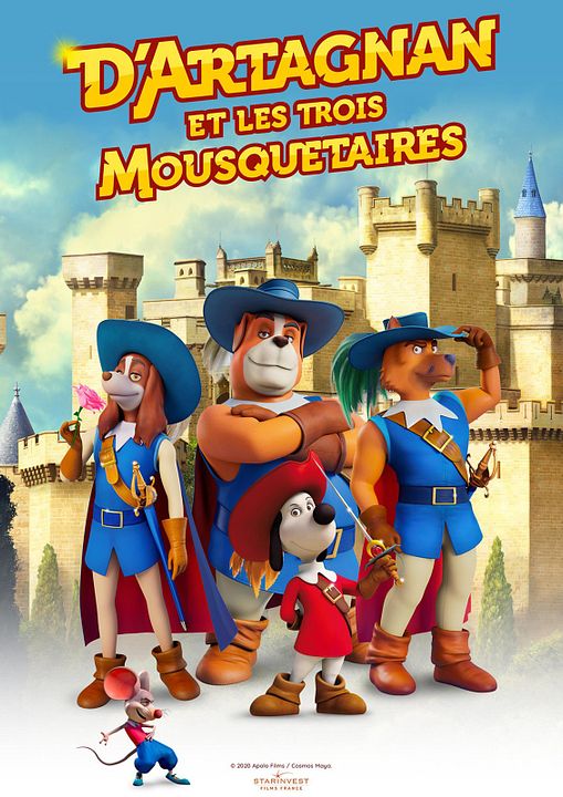 D'Artagnan et les trois Mousquetaires : Affiche