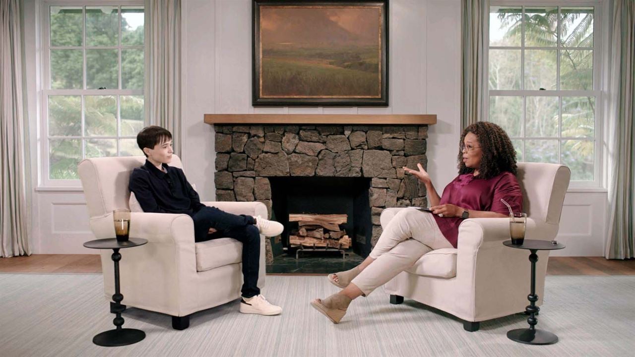 The Oprah Conversation : Photo Oprah Winfrey, Elliot Page