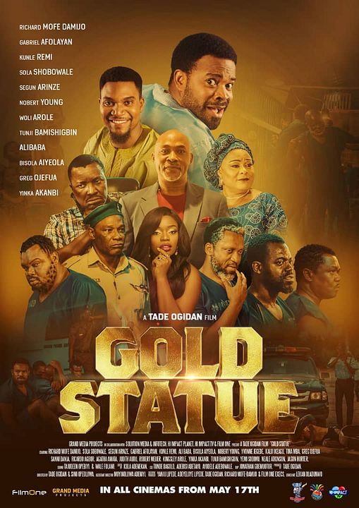 Gold Statue : Affiche