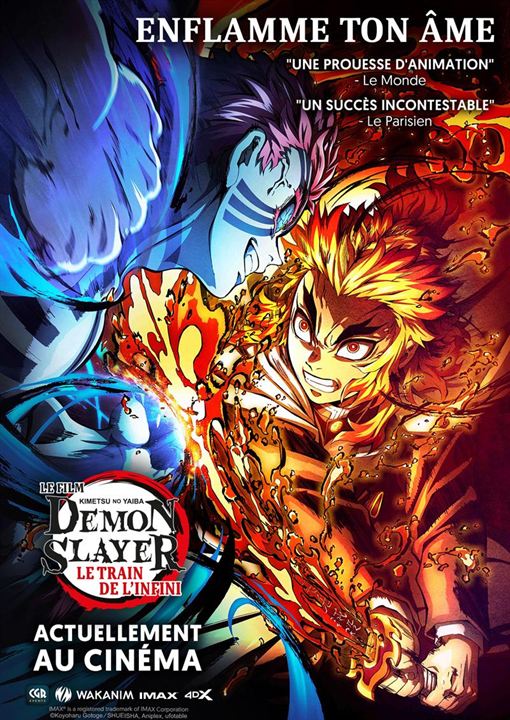 Demon Slayer - Kimetsu no Yaiba - Le film : Le train de l'infini : Affiche