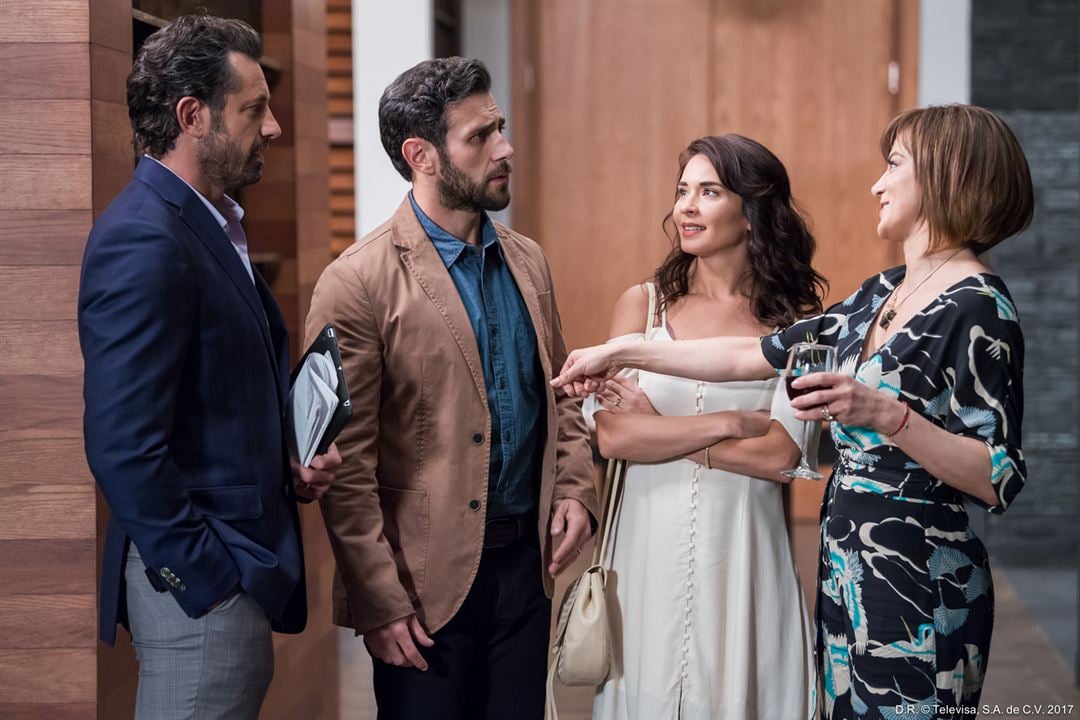 Photo Adriana Louvier, Adalberto Parra, Gabriel Soto, Silvia Navarro