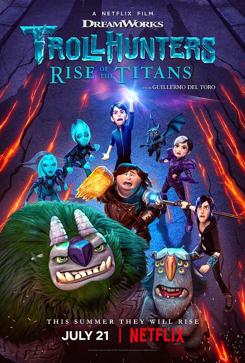 Chasseurs de Trolls : Le réveil des Titans : Affiche