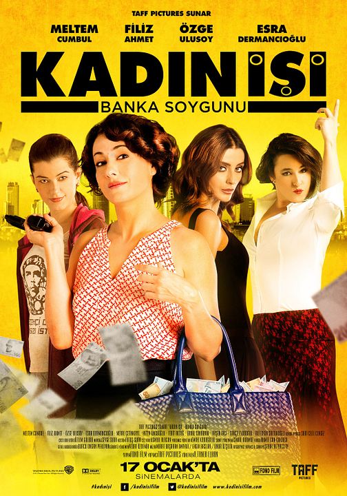 Les braqueuses de banque : Affiche