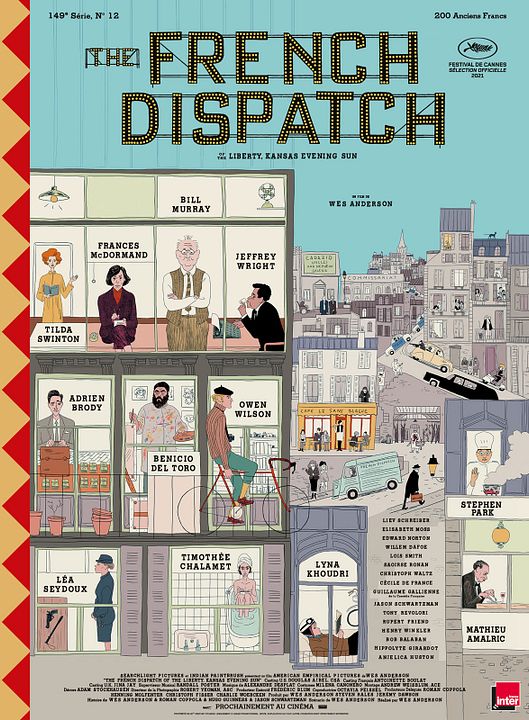 The French Dispatch : Affiche