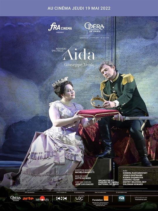 Aida (Opéra de Paris-FRA Cinéma) : Affiche