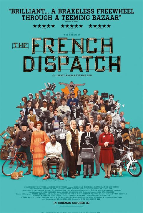 The French Dispatch : Affiche