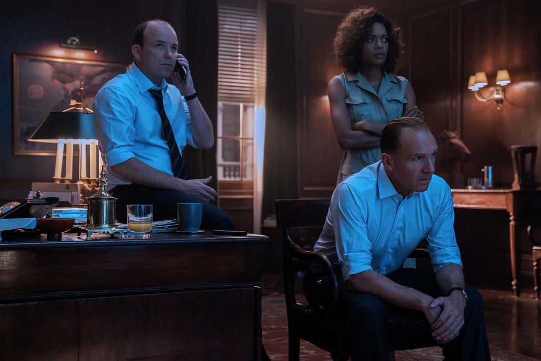 Mourir peut attendre : Photo Ralph Fiennes, Rory Kinnear, Naomie Harris