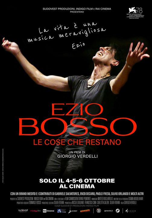 Ezio Bosso. Le cose che restano : Affiche