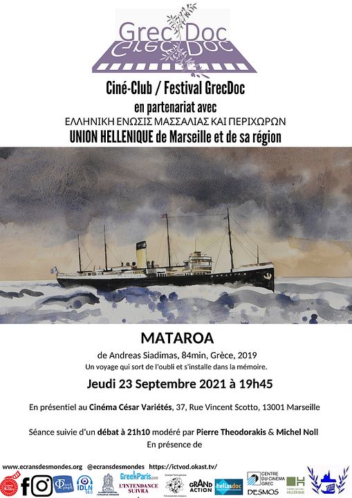 Mataroa: le voyage continue : Affiche