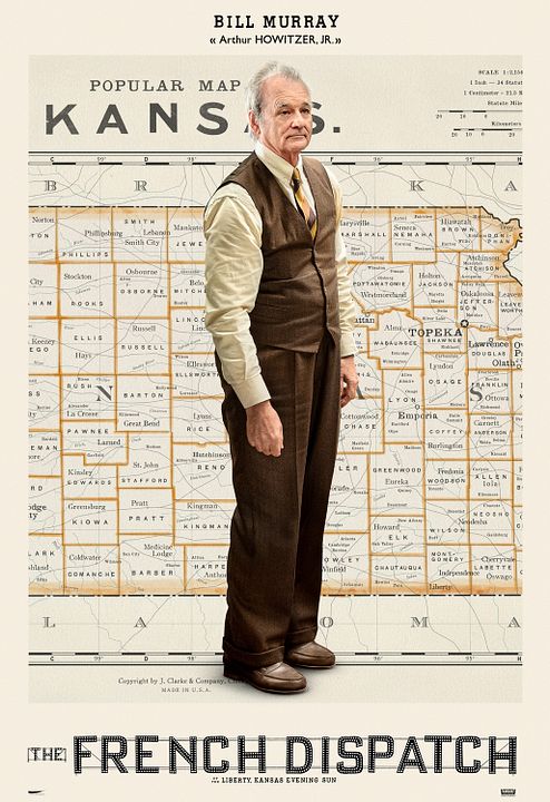The French Dispatch : Affiche