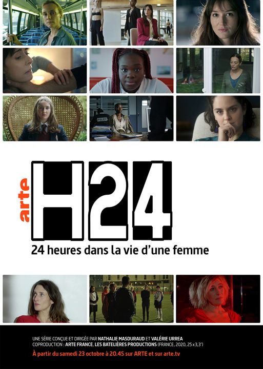H24, 24 heures dans la vie d'une femme : Affiche
