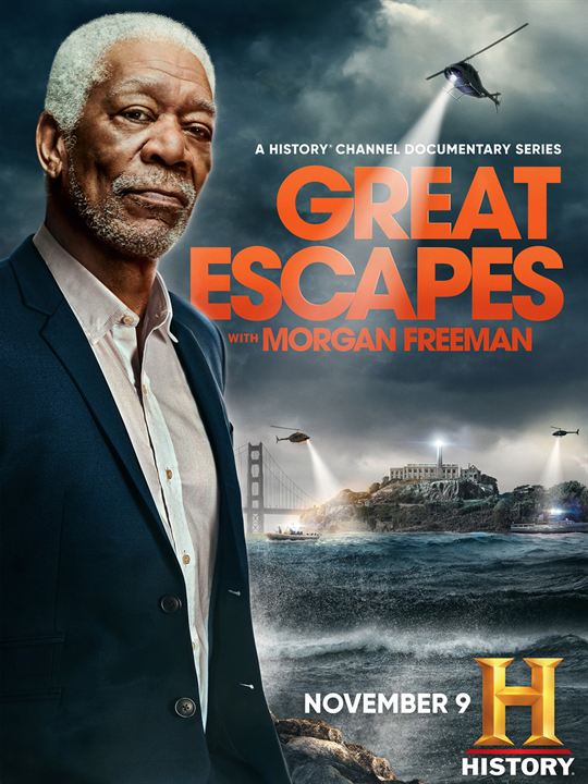Great Escapes With Morgan Freeman : Affiche