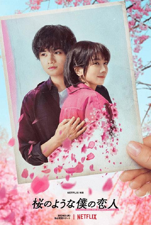 Love like the falling petals : Affiche