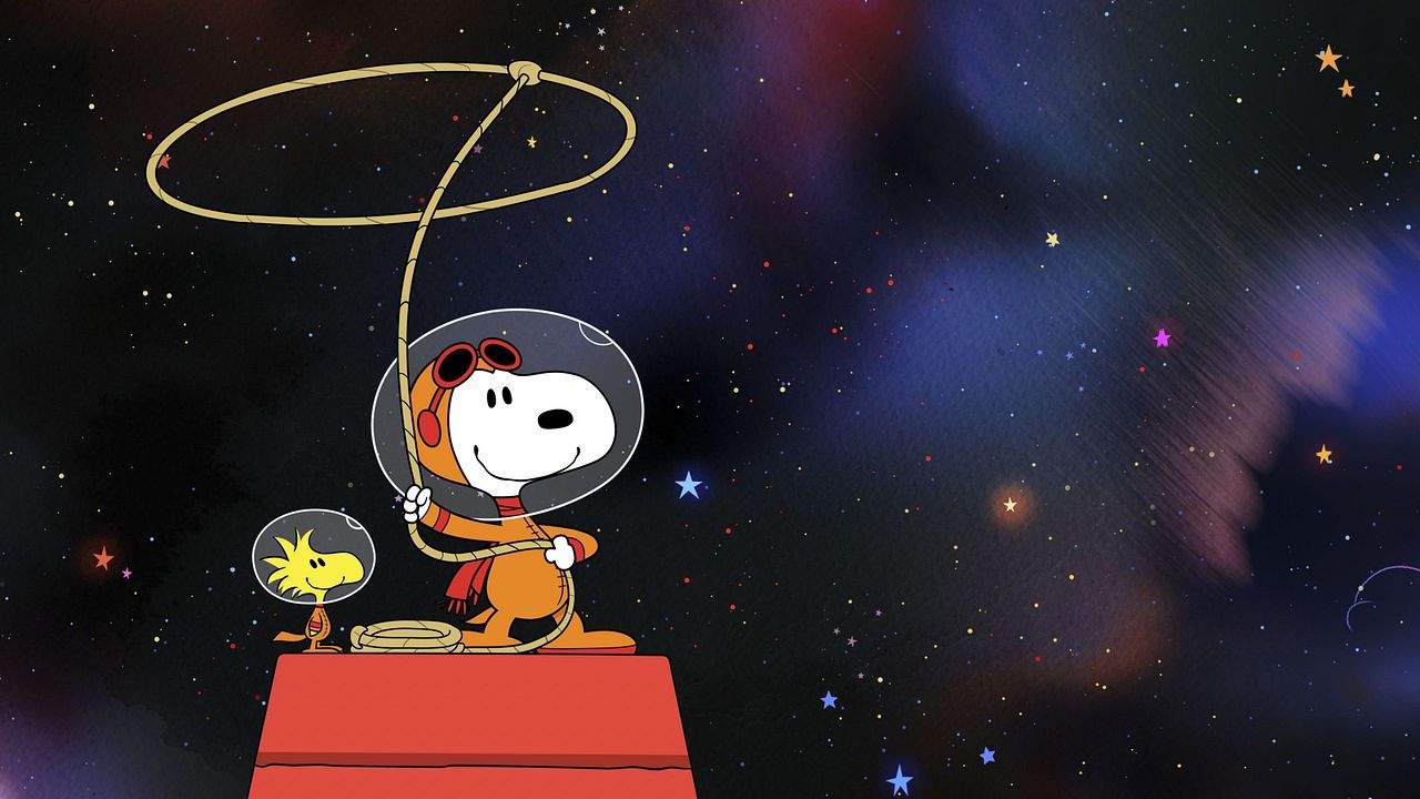 Snoopy dans l'espace : Affiche