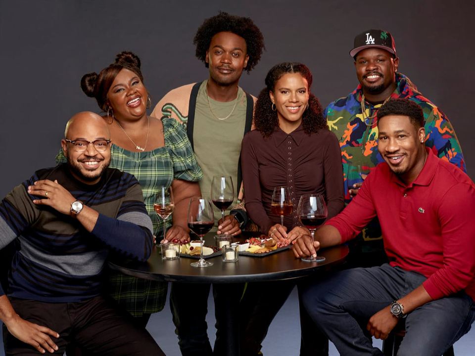 Photo Justin Cunningham, Grasie Mercedes, Echo Kellum, Nicole Byer, Aaron Jennings, Carl Tart