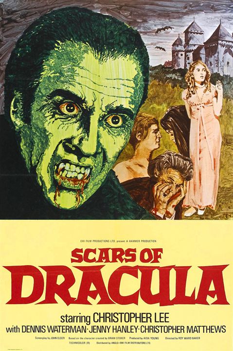 Les Cicatrices de Dracula : Affiche