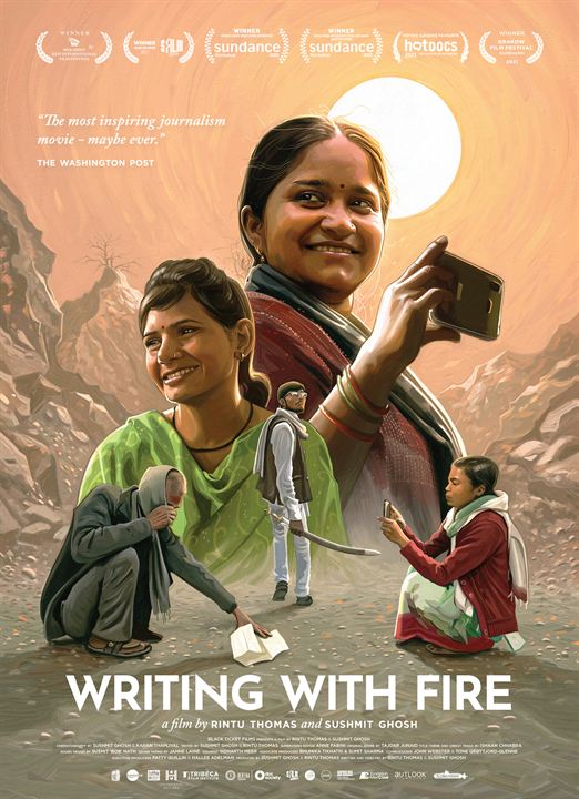 Writing with Fire : Affiche