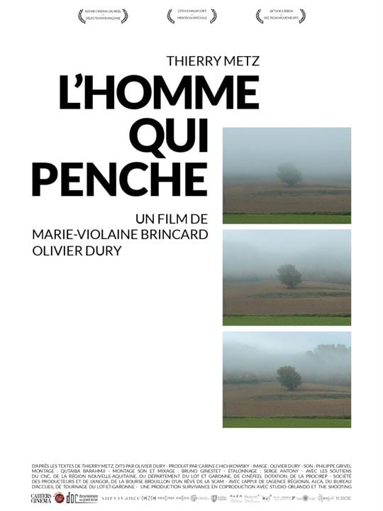 L'Homme qui penche : Affiche