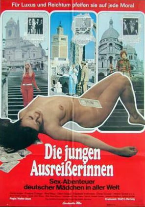 Die jungen Ausreißerinnen - Sex-Abenteuer deutscher Mädchen in aller Welt : Affiche