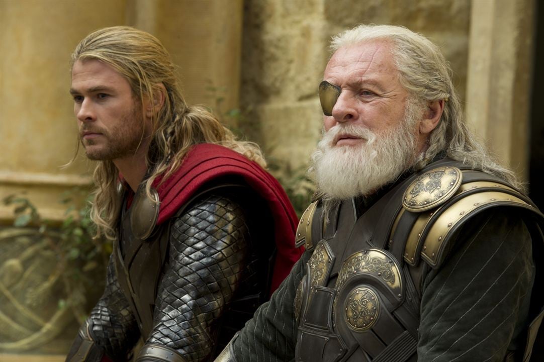 Thor : Le Monde des ténèbres : Photo Anthony Hopkins, Chris Hemsworth