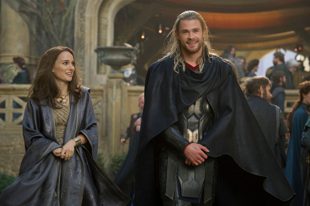 Thor : Le Monde des ténèbres : Photo Natalie Portman, Chris Hemsworth