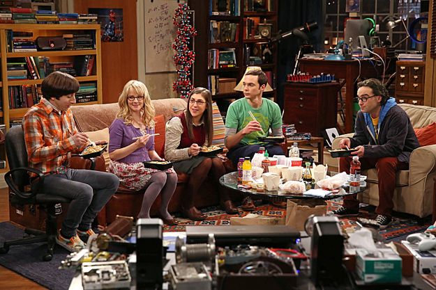 The Big Bang Theory : Photo Melissa Rauch, Mayim Bialik, Jim Parsons, Simon Helberg, Johnny Galecki