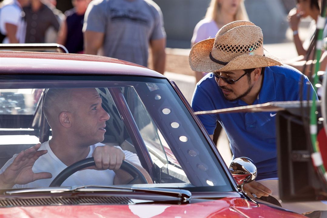 Fast & Furious 6 : Photo Justin Lin, Vin Diesel