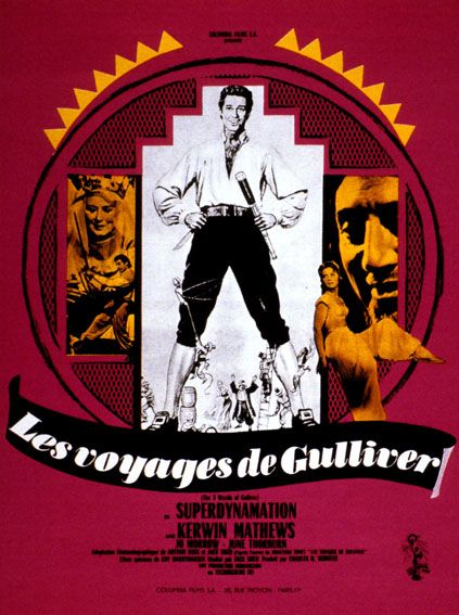 Les Voyages de Gulliver : Affiche