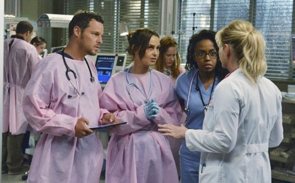 Grey's Anatomy : Photo Camilla Luddington, Jerrika Hinton, Justin Chambers (I), Jessica Capshaw