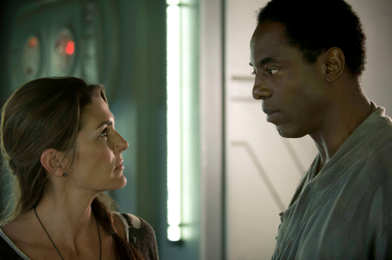 Photo Paige Turco, Isaiah Washington