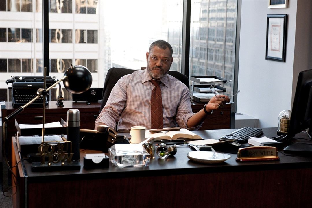 Man of Steel : Photo Laurence Fishburne