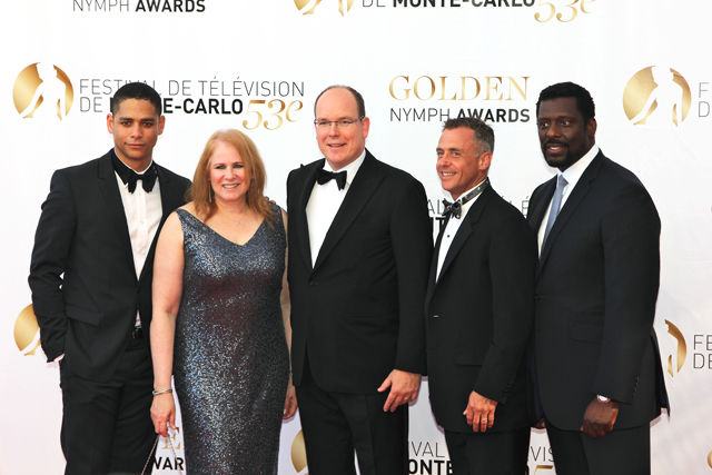 Photo Eamonn Walker, Charlie Barnett, Danielle Gelber, David Eigenberg