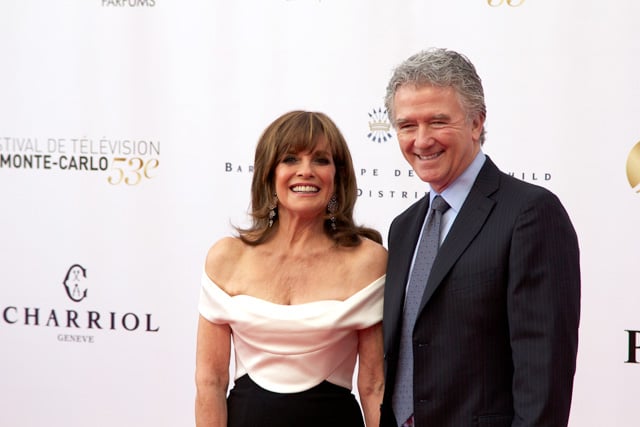 Photo Linda Gray, Patrick Duffy