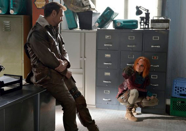 Defiance : Photo Stephanie Leonidas, Grant Bowler