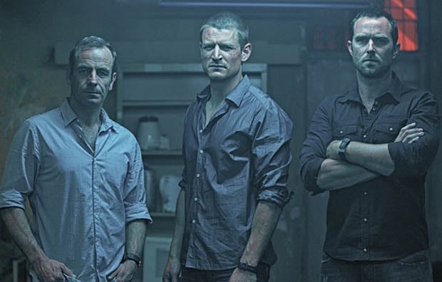 Photo Sullivan Stapleton, Robson Green, Philip Winchester