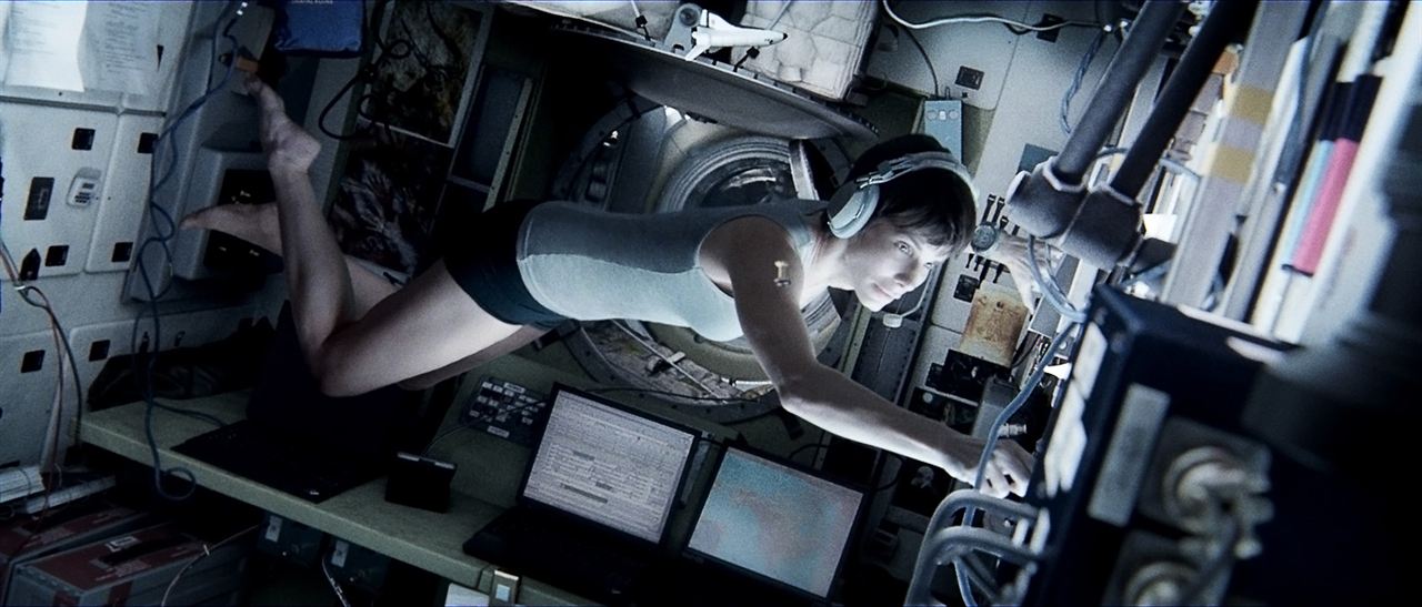 Gravity : Photo Sandra Bullock