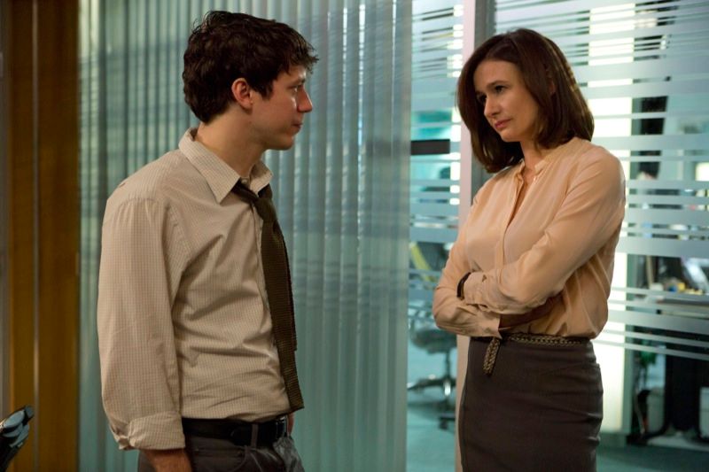 The Newsroom (2012) : Photo John Gallagher Jr., Emily Mortimer