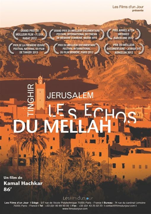 Tinghir-Jerusalem, les échos du Mellah : Affiche