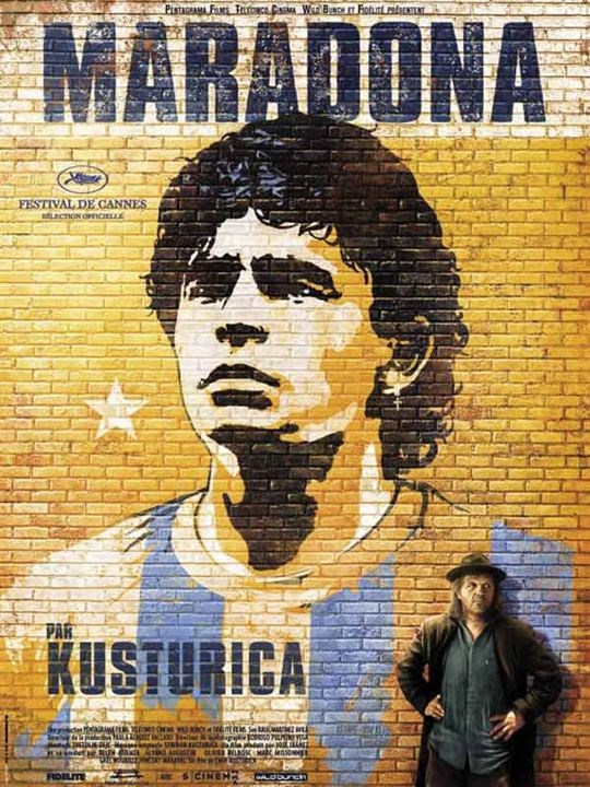 Maradona par Kusturica : Affiche