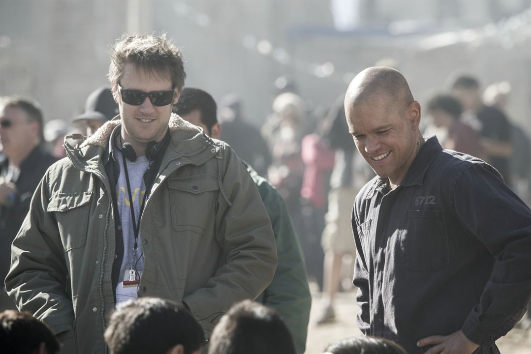 Elysium : Photo Matt Damon, Neill Blomkamp