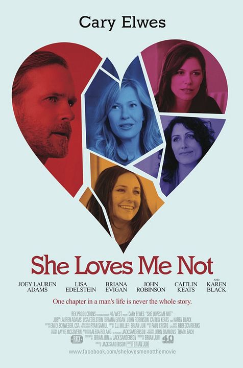 She loves me not : Affiche