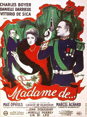 Madame de... : Affiche