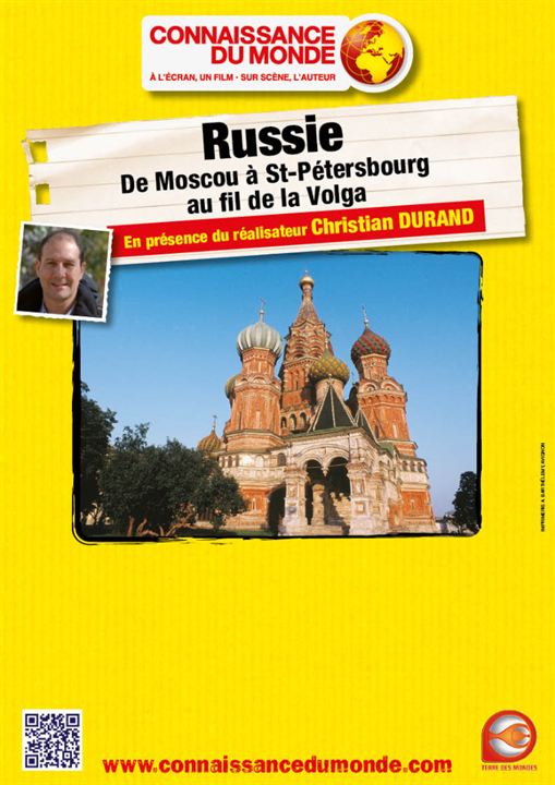 LA Russie - De Moscou à Saint-Petersebourg au fil de la Volga : Affiche