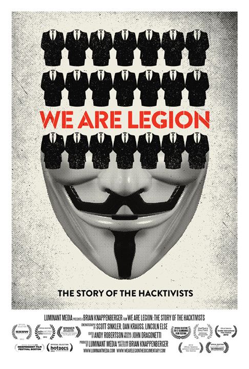 We Are Legion: The Story of the Hacktivists : Affiche