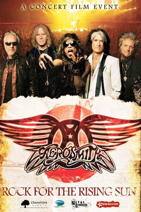 Concert Aerosmith : Rock for the Rising Sun : Affiche