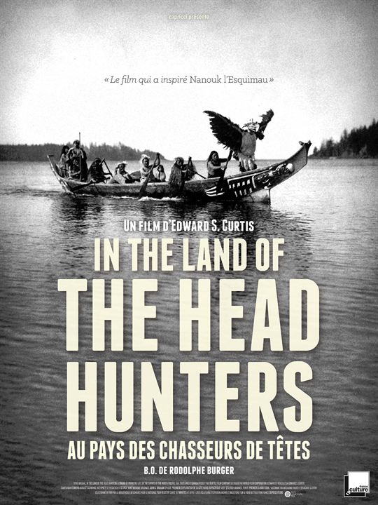 In the Land of the Head Hunters : Affiche