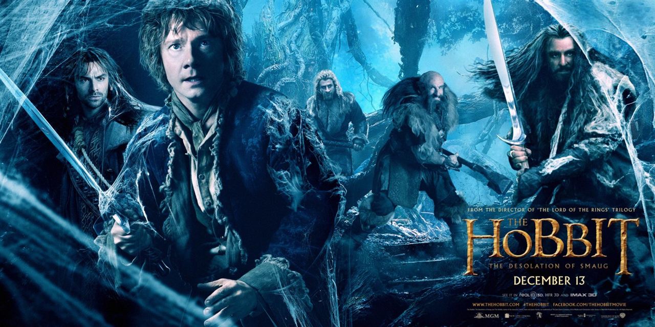 Le Hobbit : la Désolation de Smaug : Affiche