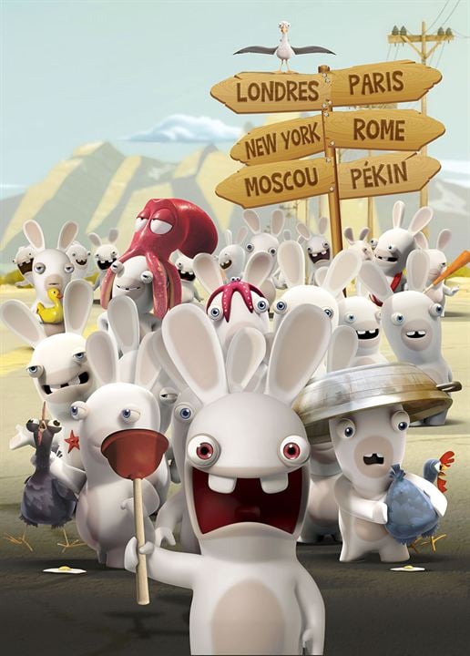 Les Lapins Crétins : invasion : Photo