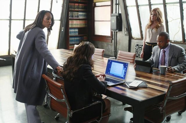 Scandal : Photo Darby Stanchfield, Columbus Short, Katie Lowes, Kerry Washington
