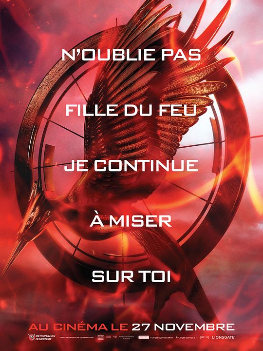 Hunger Games - L'embrasement : Affiche